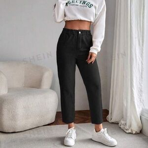 SHEIN | Spring Solid Mom Fit Jeans Size Medium